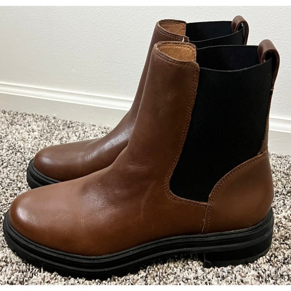 Madewell The Bradley Chelsea Lugsole boot women's size 8 Brand new!! - Picture 2 of 7